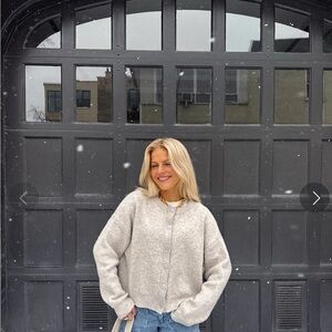 Cozy Warm Grey Sweater
